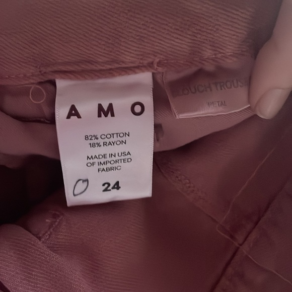 AMO Pink Slouchy/Relaxed Jeans 24 - Picture 11 of 12
